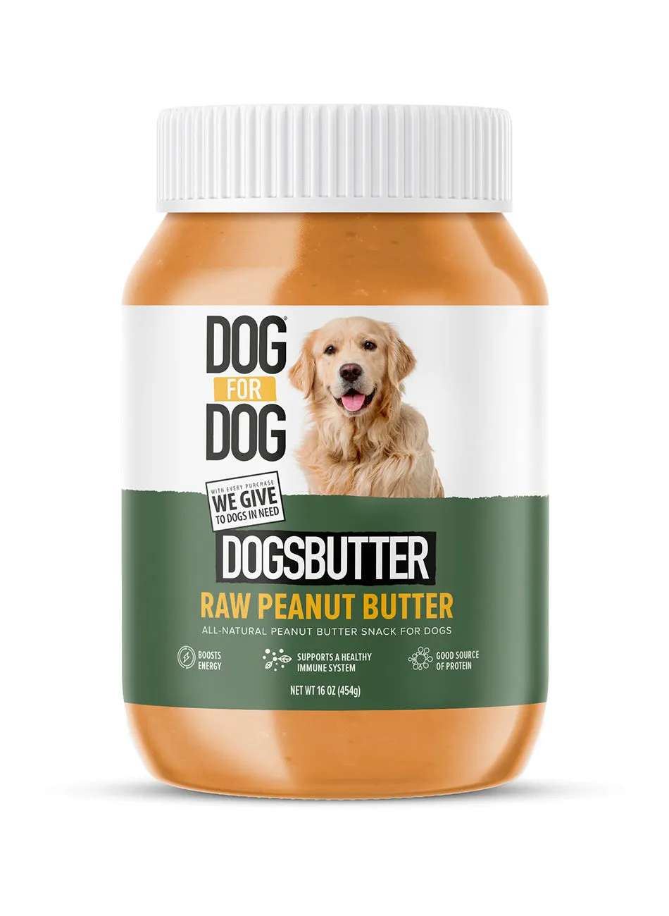 All-Natural DogsButter 3-Pack Bundle (16oz)