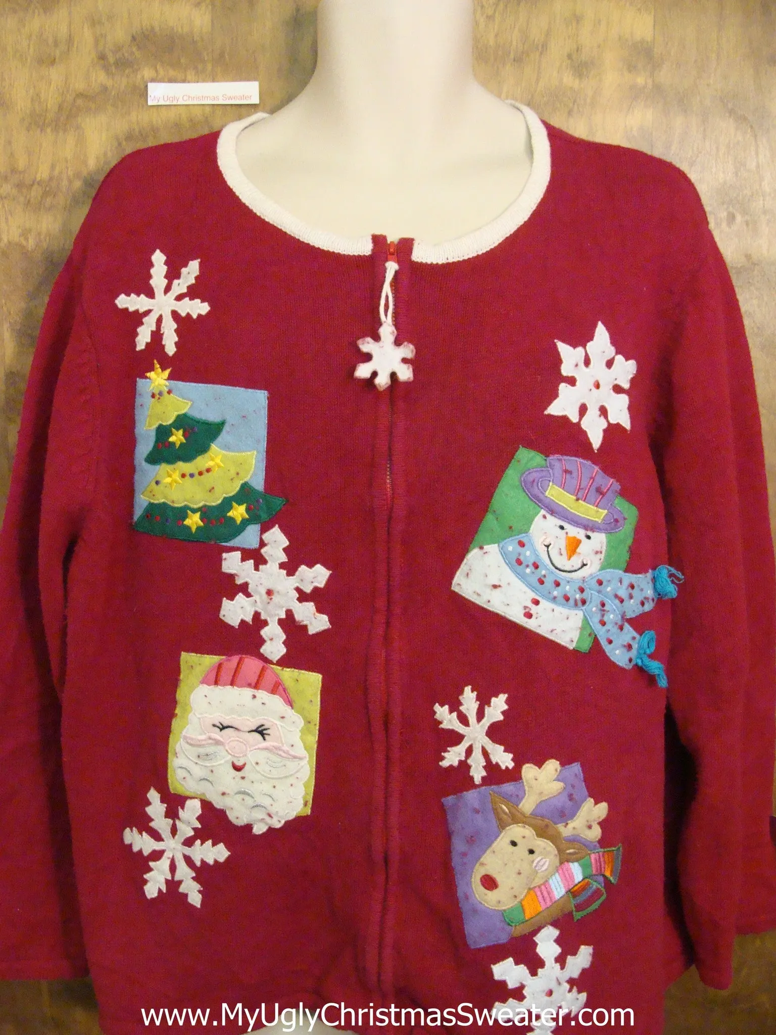 Best SIlly Ugly Festive Xmas Sweater 2xl