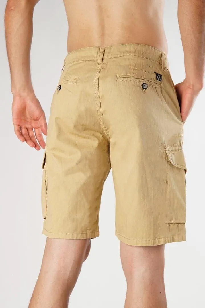 Camel Cargo Shorts