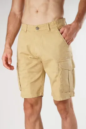 Camel Cargo Shorts