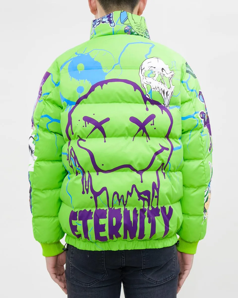 Eternity-Eyes Puffer Jacket-Volt