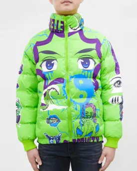 Eternity-Eyes Puffer Jacket-Volt