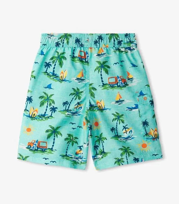 Hatley Vintage Holiday Board Short