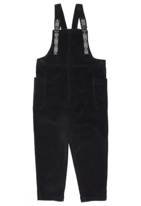 KAVU Women's San Juan Cord Overalls - Moonless Night