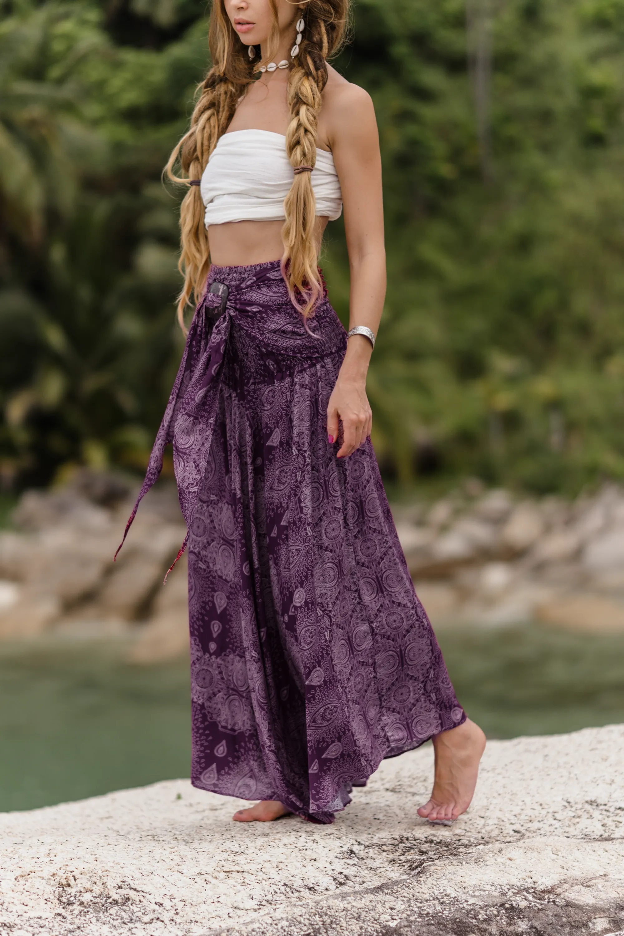 Maxi Skirt & Dress Lamai Purple