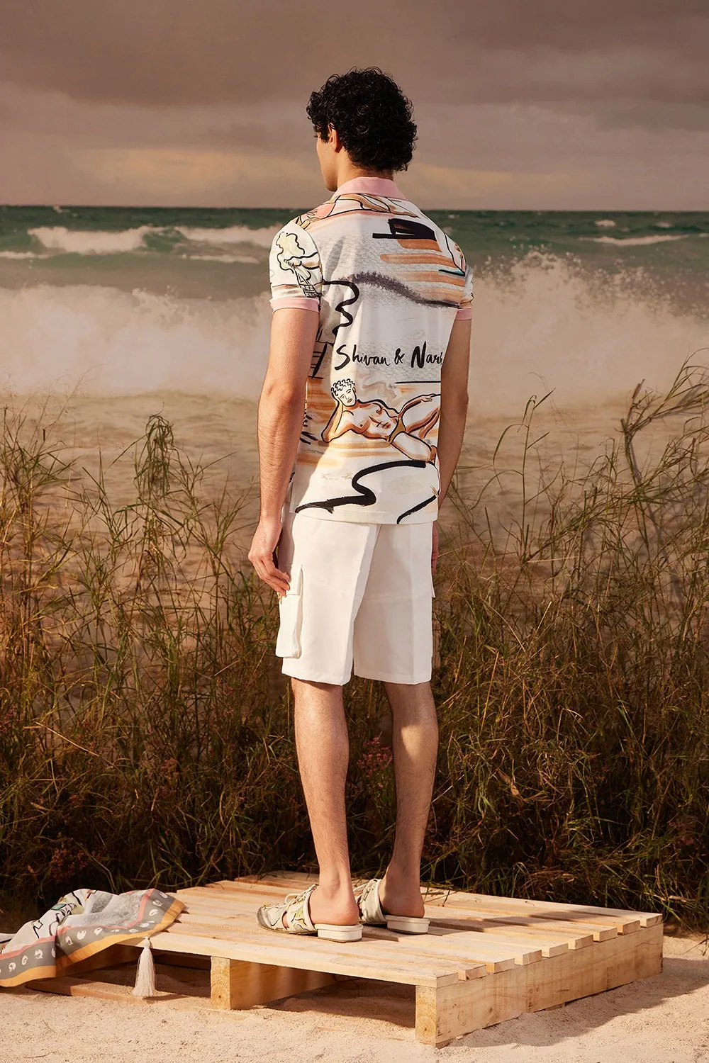 Saun Polo with Iconopins