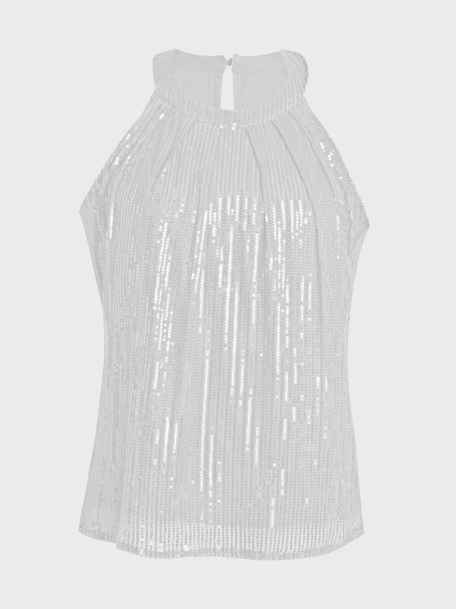 Summer Sequin Halter Top