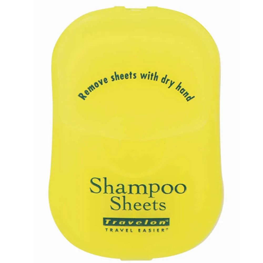 Travel Shampoo Toiletry Sheets Travelon 50 Count TSA OK