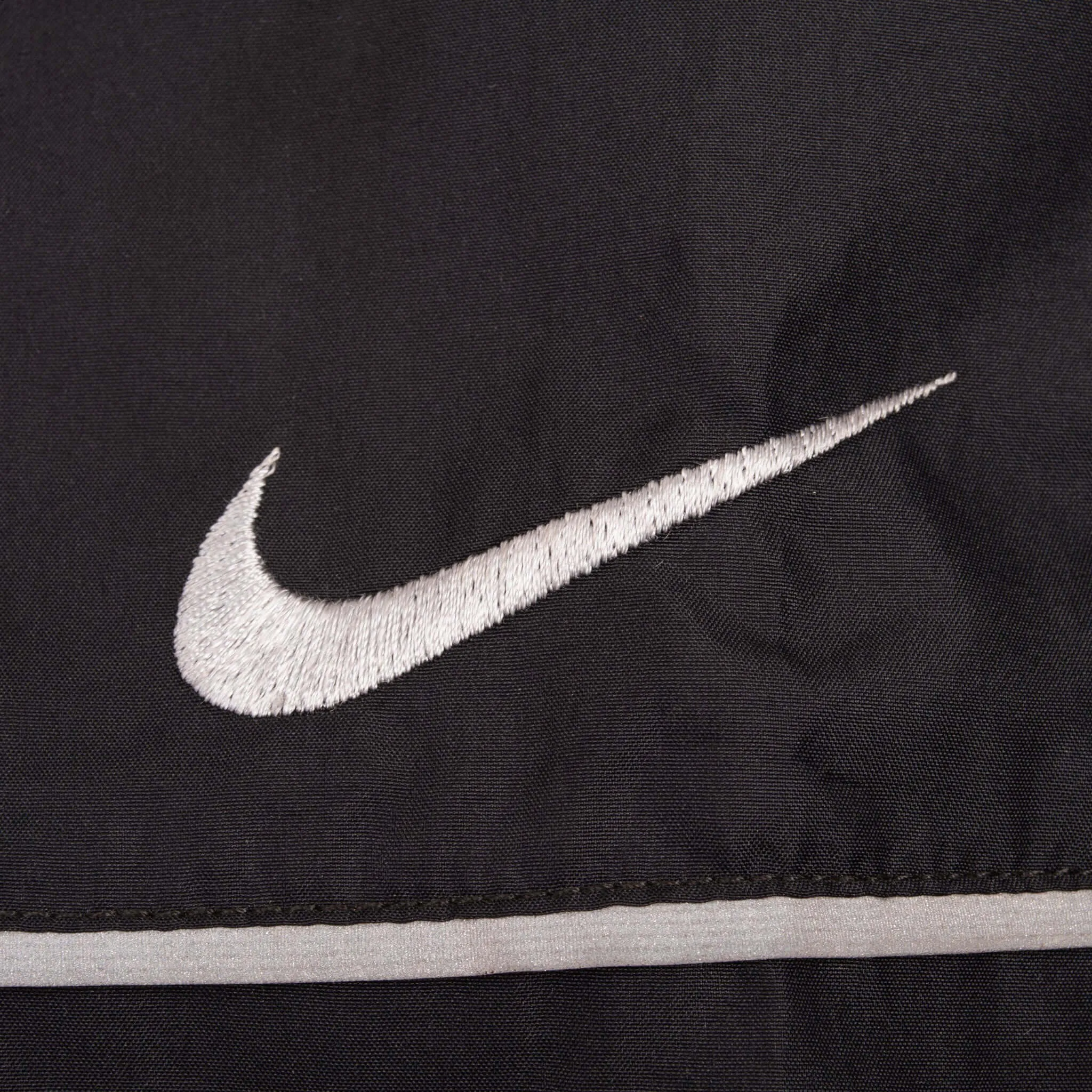 VINTAGE NIKE BLACK PULLOVER WINDBREAKER JACKET 1990S SIZE XL