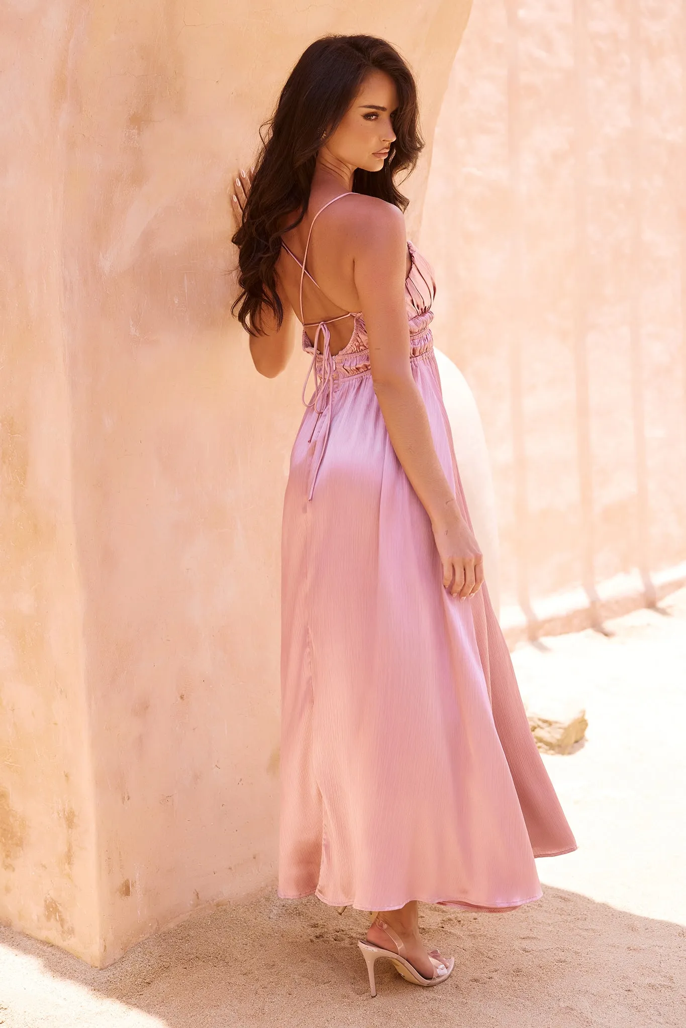 Way To You Maxi Dress - Blush