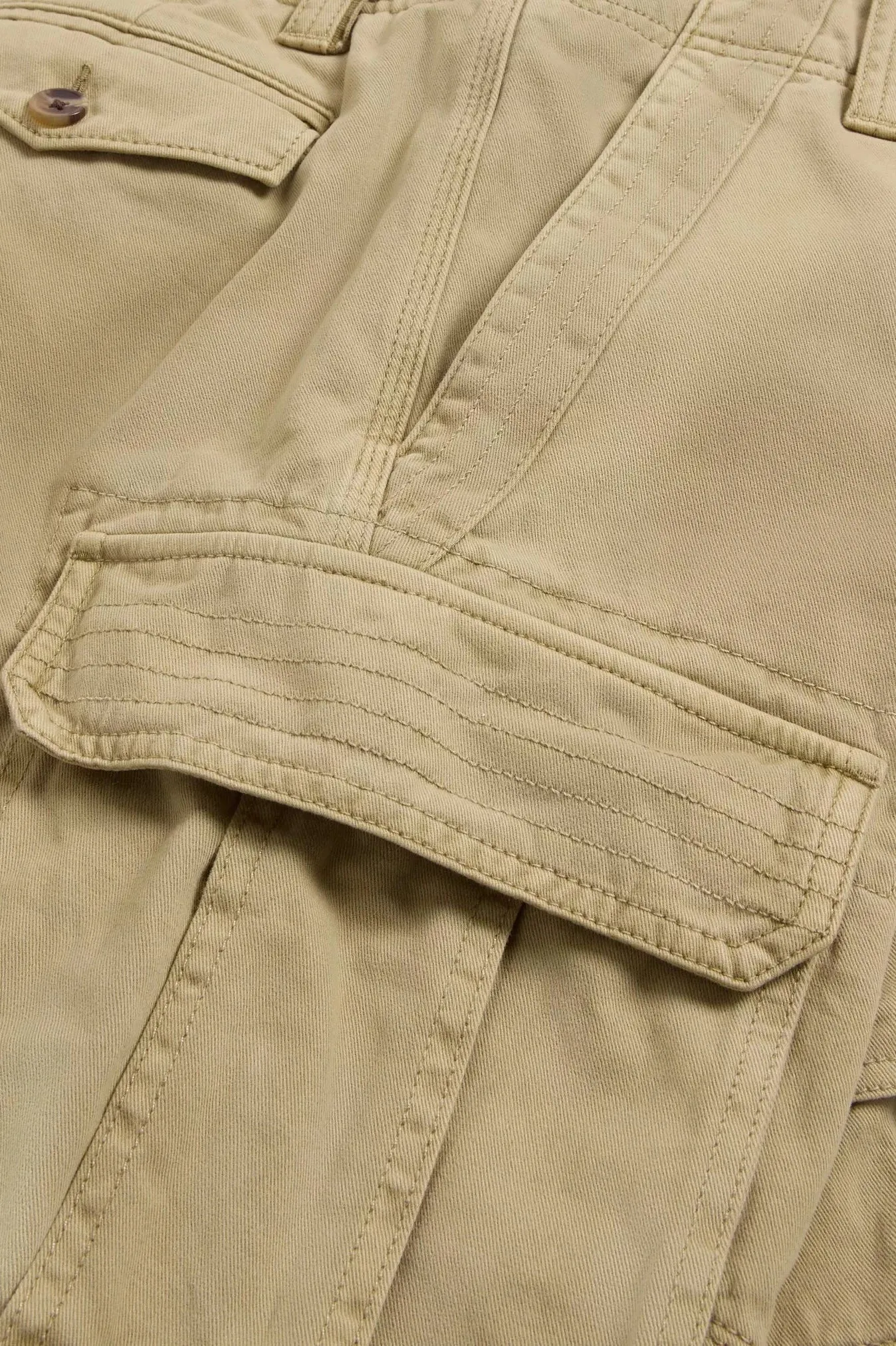 White Stuff Hallsall Organic Cargo Short - Light Nat