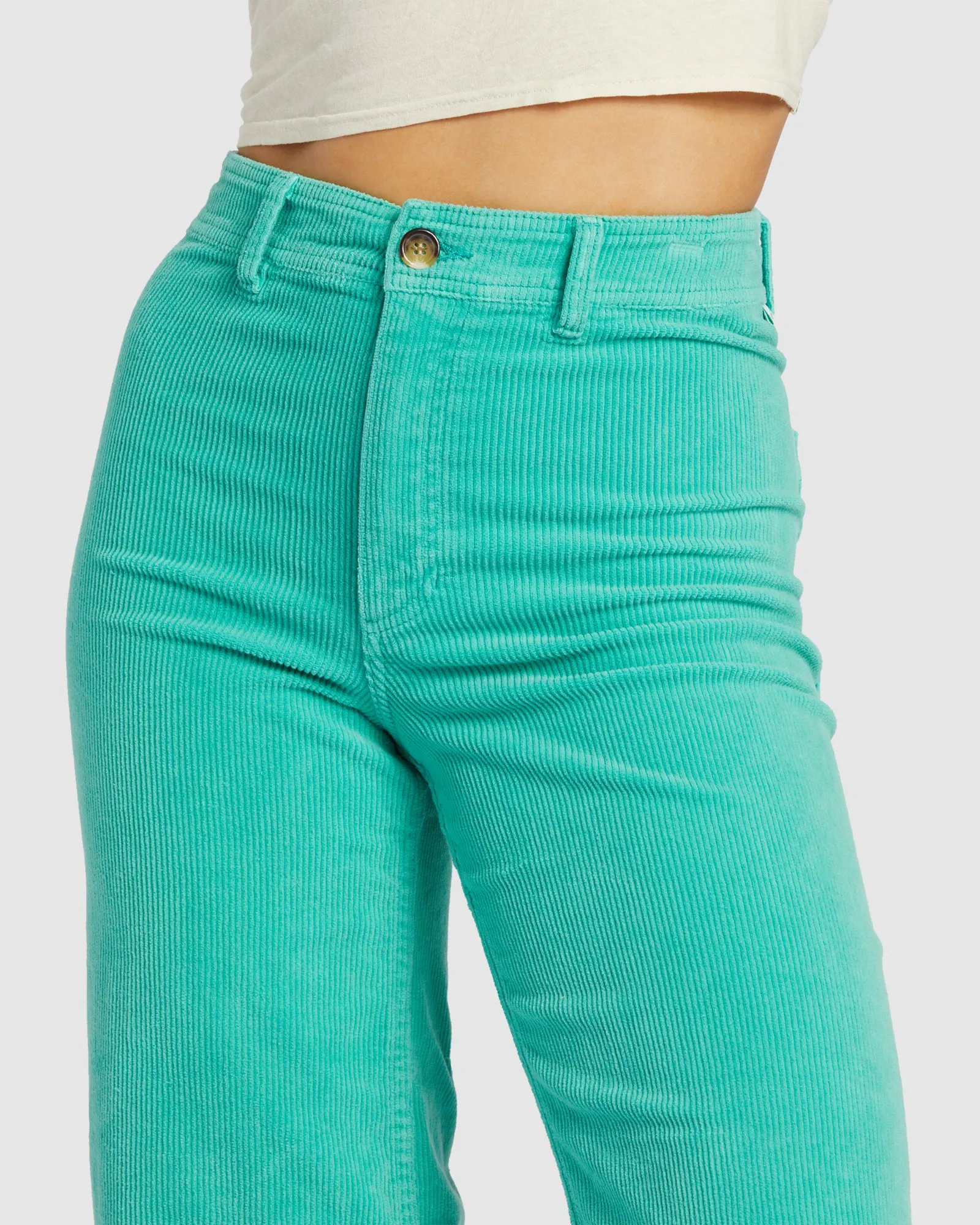 Womens Free Fall Cord Wide Leg Pants